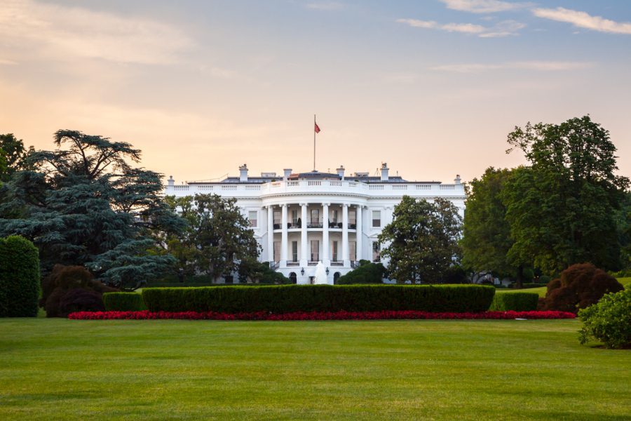 The White House was not originally meant to stay painted white