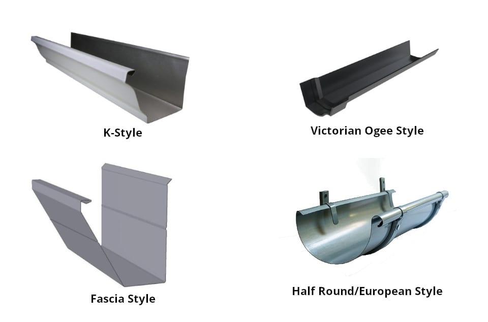 Gutters Styles In Plano, TX