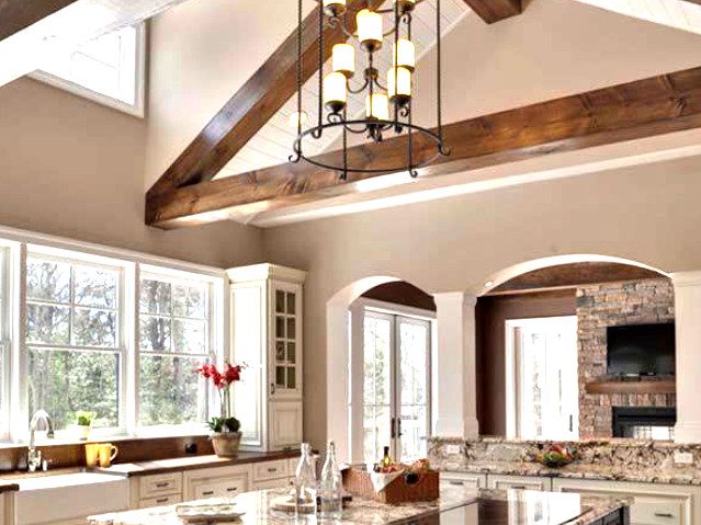 Interior House Painting Project With Painted Ceiling & Interior