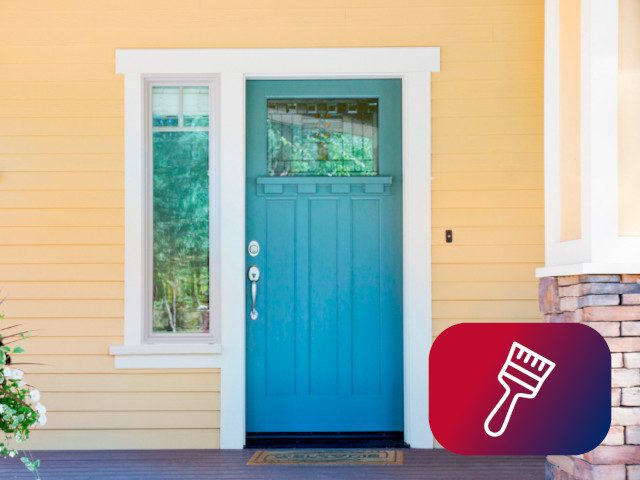 Front Door Painting in Collin County, TX