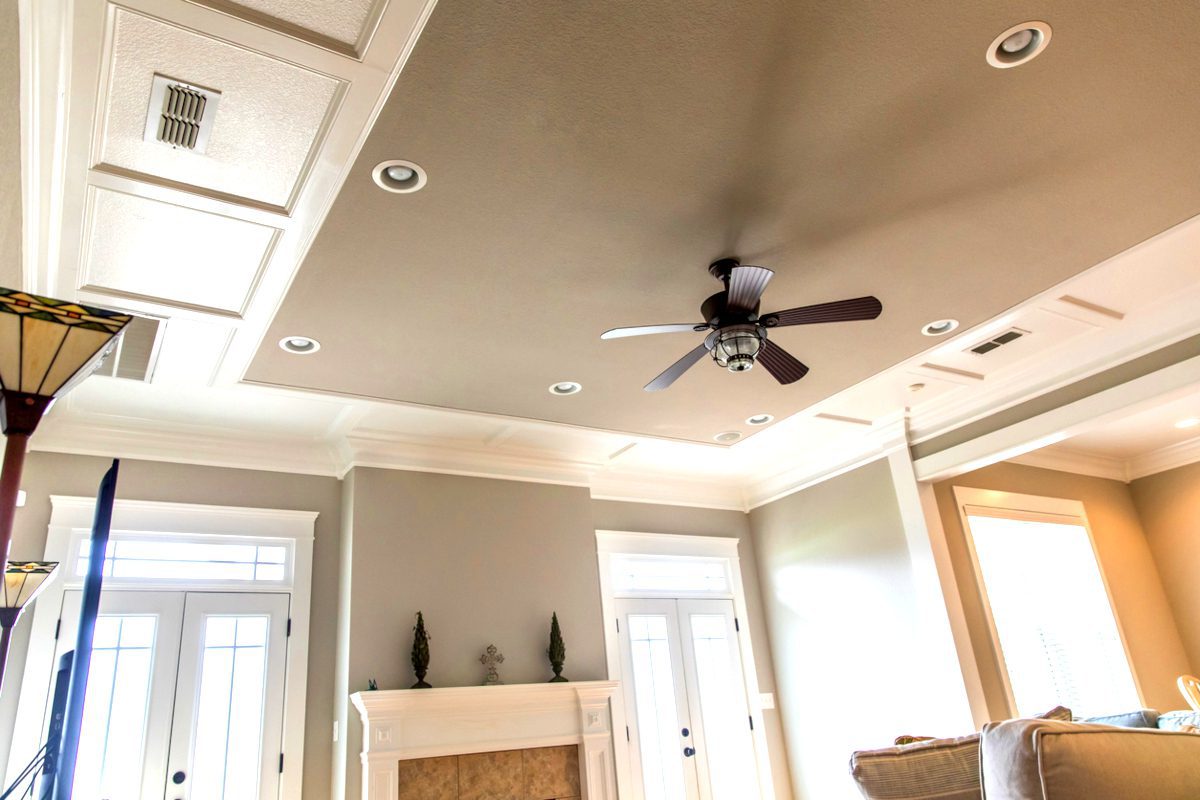 Living room ceiling paint ideas