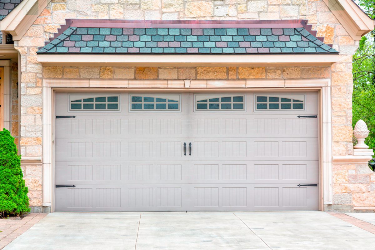 Grey Garage Door
