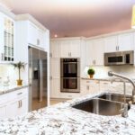 Painted Kitchen Cabinet Example In Luxury Home