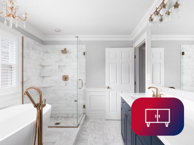 Bathroom Cabinet Painting Service
