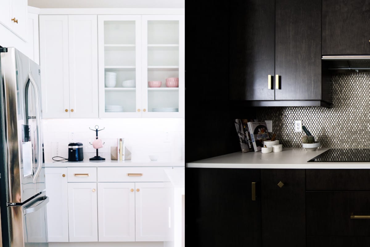 Light or Dark Kitchen Cabinet Paint