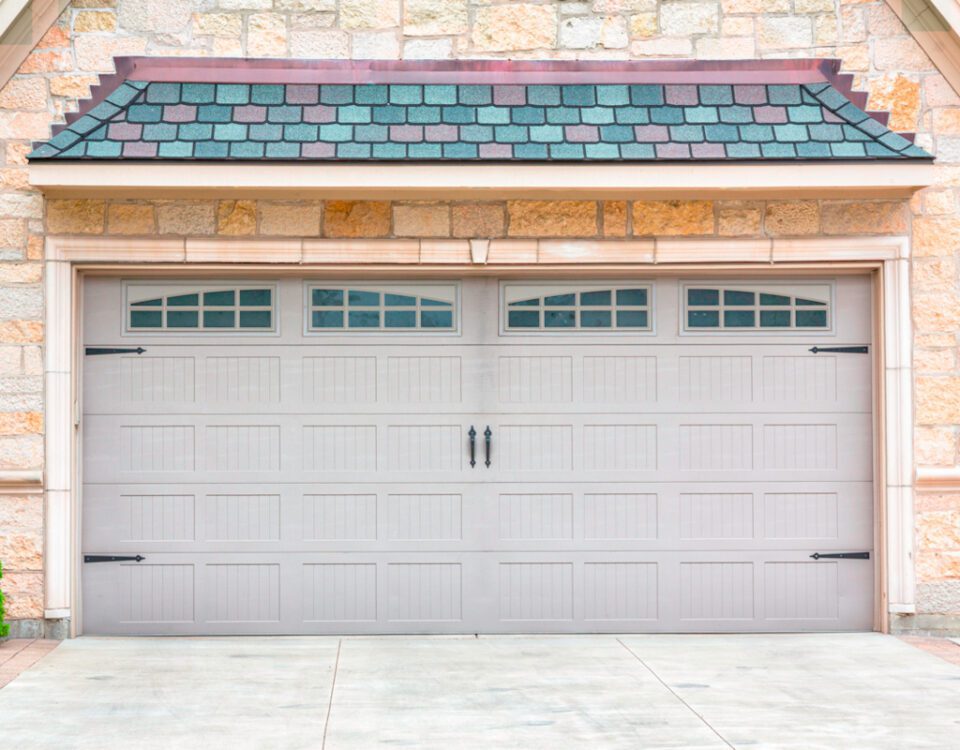 Grey Garage Door