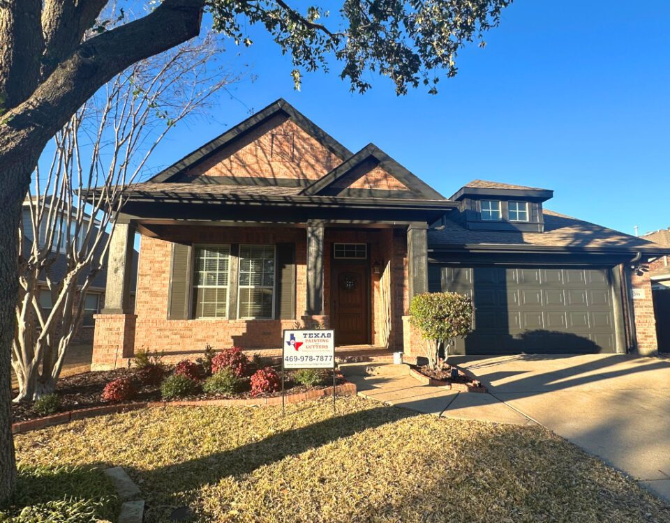 Exterior House Painting Project in Wylie, TX