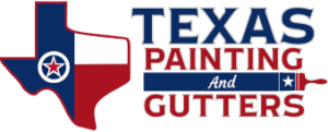Texas Painting And Gutters Logo Primary Horizontal