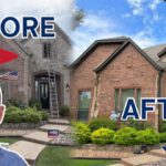 Exterior Painting Before And After In Plano, TX - July 2026